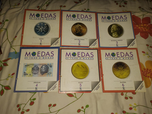 Revistas Moedas De Todo O Mundo 10 Fascículos 1992 (Usado)