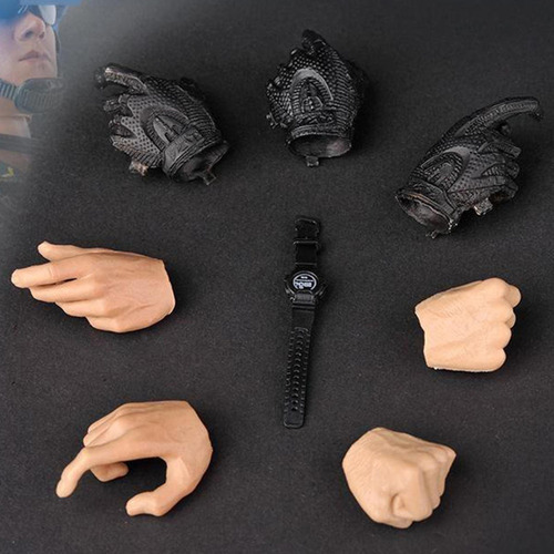 Modelo De Boneco De Ação Do Soldado Do Exército Verde 1:6