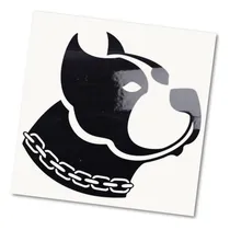Comprar Sticker Perro Pitbull Tuning Calcas Para Auto Casco Laptop