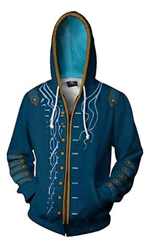 Xj Sudadera Deportiva Con Capucha Devil May Cry 5-virgil