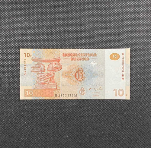Imagen 2 de 4 de Congo - 10 Francos - Año 2013 - P #93