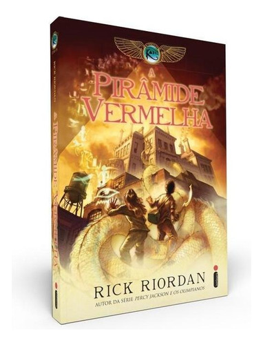 A Pirâmide Vermelha: (Série As Crônicas Dos Kane), de Riordan, Rick. Série As crônicas dos Kane (1), vol. 1. Editora Intrínseca Ltda., capa mole, edição livro brochura em português, 2010