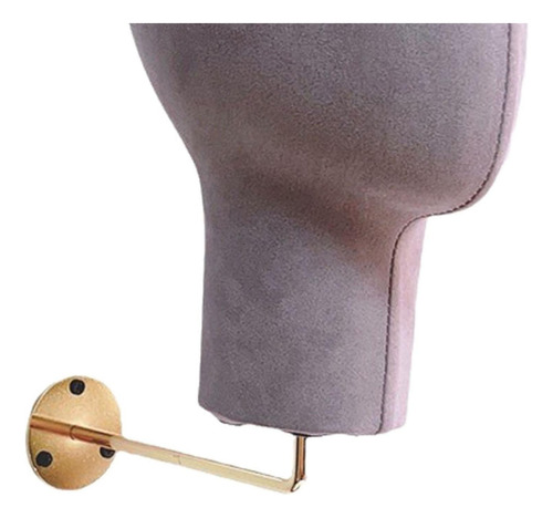 Soporte Para Peluca, Soporte Para Cabeza De Peluca, Dorado