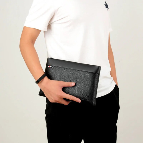 Bolso De Mano Pequeño Con Capacidad Para Hombre, Para La Dis