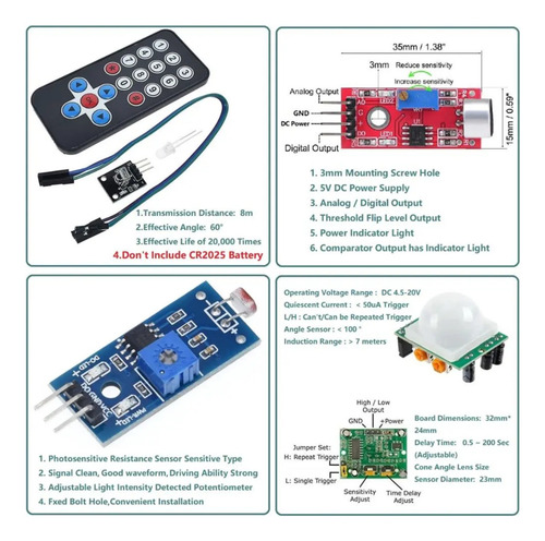 Kit Esp8266 Compatible Con Arduino Led, Rgb, 24 Bits, Ws2812