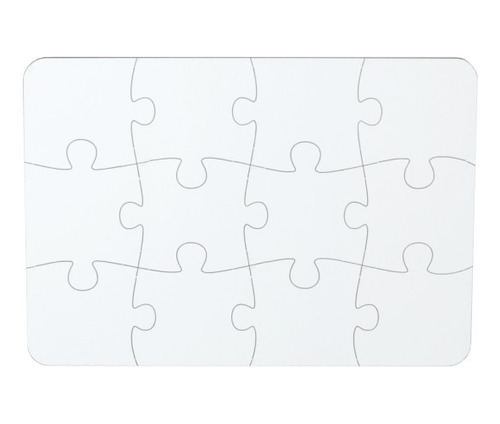 Puzzle Personalizado Sublimado En Mdf 12 Piezas