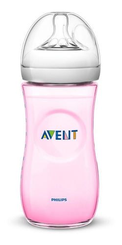 3 Mamadeira Avent Petala - Anticolica 100%original (rosa)
