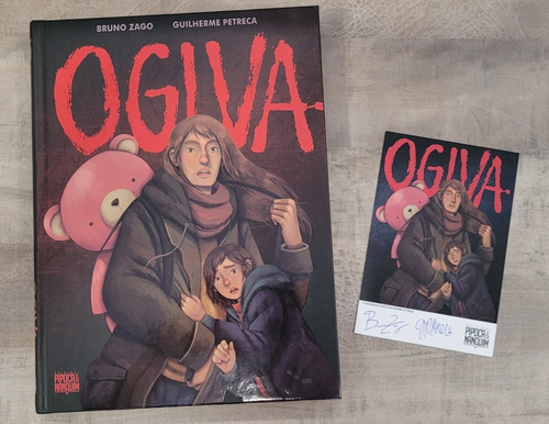 Hq Ogiva Pipoca E Nanquim C Bookplate Autografado (Usado)