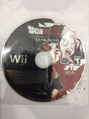 Dragónball Z Budokai Tenkaichi 3 Nintendo Wii