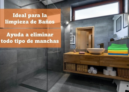 Imagen 2 de 5 de Pack 10 Paño Microfibra Multiuso Limpieza Cocina Living Baño