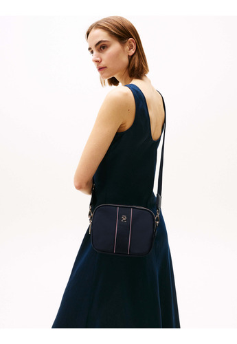 Bolso Azul Crossbody Cruzado De Mujer Tommy Hilfiger