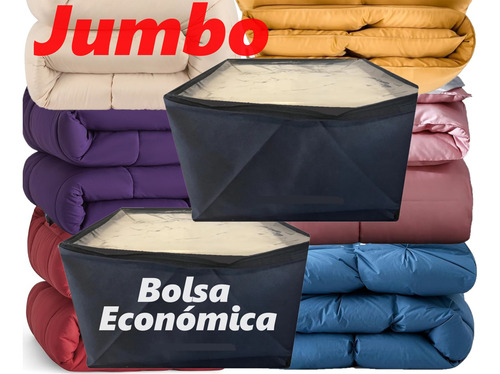 25 Bolsas Jumbo Para Edredón 45 X 43 X 30
