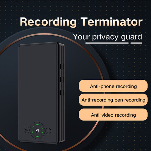 Bloqueador De Grabación Portátil Detector De Grabadora De Te