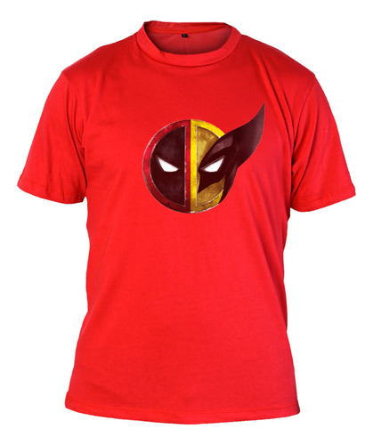 Remera Algodón Premium - 0410 Superhéroes 34 - Deadpool