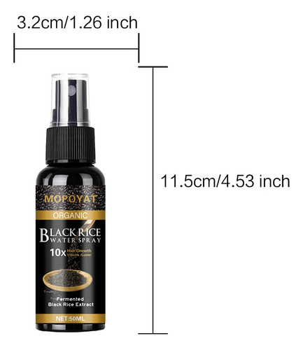 Fl 2pcs Loción Capilar Spray Cabello Y Barba Nutre Hidrata