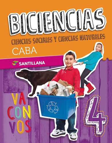 Imagen 1 de 1 de Biciencias 4 Caba - Santillana Va Con Vos