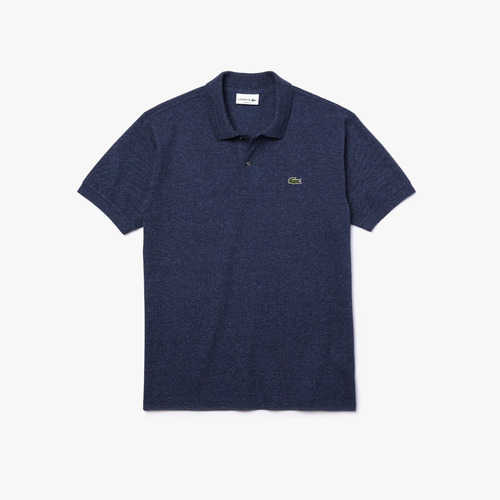 Chomba Lacoste Hombre Cuello Polo Manga Corta Azul Oscuro