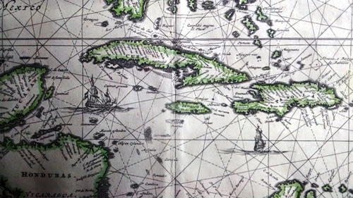 Insulae Americanae In Oceano Septentrionali - Original 1671