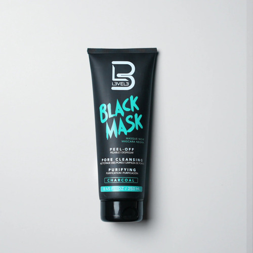 Mascarilla Facial Level3 Black Mask Profesional 250ml