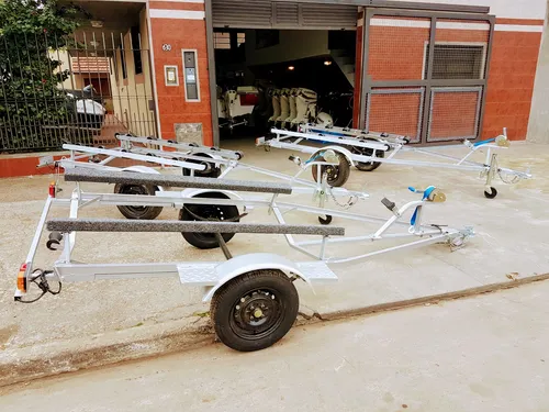 Trailer Lancha Semi Moto Jet Cuatri Nautica Milione