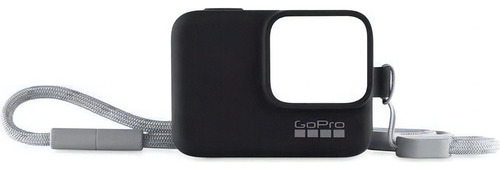 Funda De Silicona Con Cordón Para Gopro Hero 5/6/7