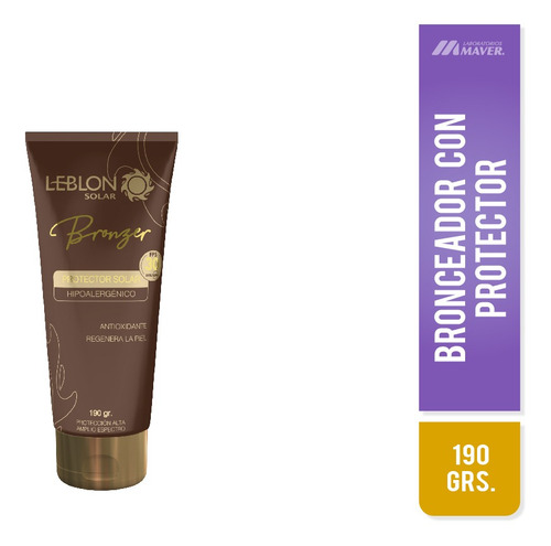 Leblon Brz Crema Spf 30 Bronceador Con Protector Solar