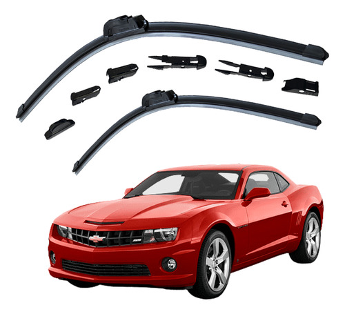 2 Plumas Limpiaparabrisas Reluvsa Chevrolet Camaro 2015