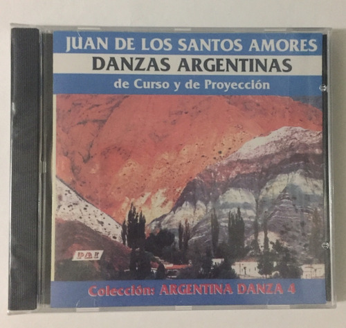 Cd Juan De Los Santos Amores Danza 4 Open Music V- 
