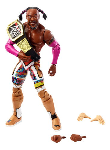 Wwe Kofi Kingston Elite Collection Wrestlemania 35 Figura D.