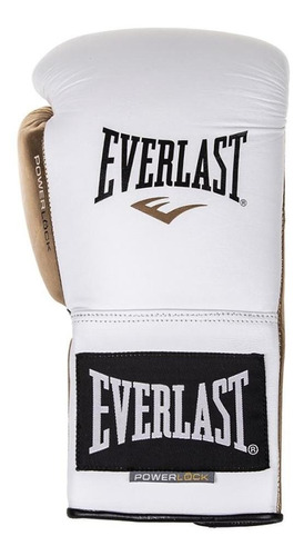 Luvas De Treino Powerlock Amarração 16 Oz Branco - Everlast