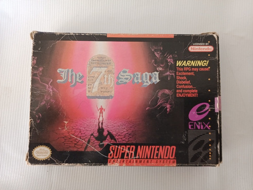 The 7th Saga Super Nintendo Snes
