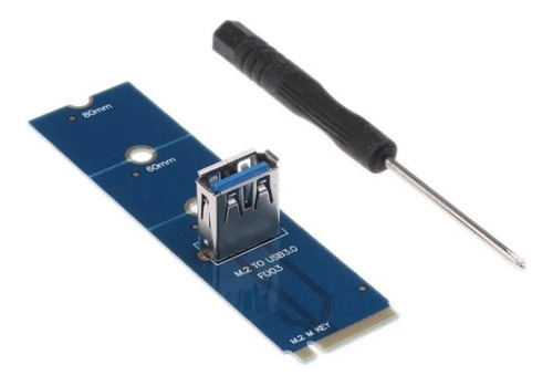 Adaptador Ngff M.2 A Pcie Minería Riser M2-usb3 Cripto Ptec