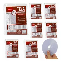 Comprar 6 Tela Mosquiteira Para Janela Com Velcro Ajustável 150x180 Protetor Anti Inseto Mosquito Pernilongo Casa