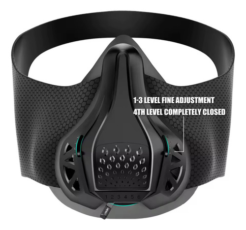 Mascara De Entrenamiento Altitud Ajustable Training Mask