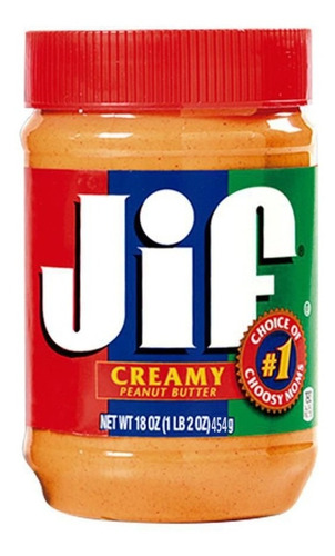 Jif Creamy Peanut Butter 454g Creamy Importada