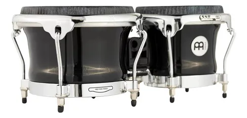 Meinl Ffbr400bk Bongos Fibra De Vidrio 7 Y 8 1/2 Pulgadas