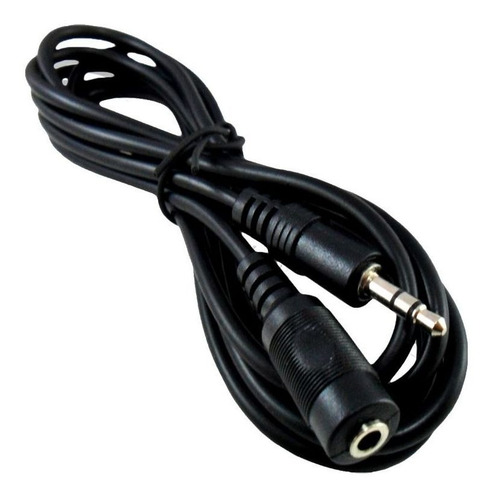 Cabo De Áudio Extensão P2 X J2 1.8 Metros Fone Ouvido
