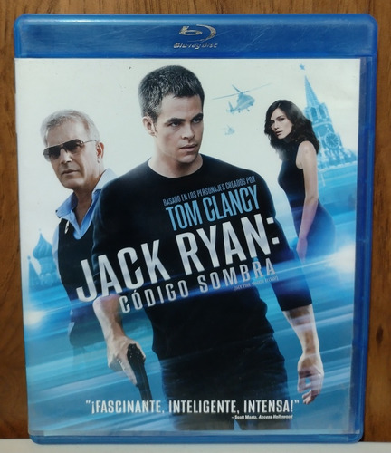 Tom Clancy Jack Ryan Código Sombra Shadow Recruit Blu Ray