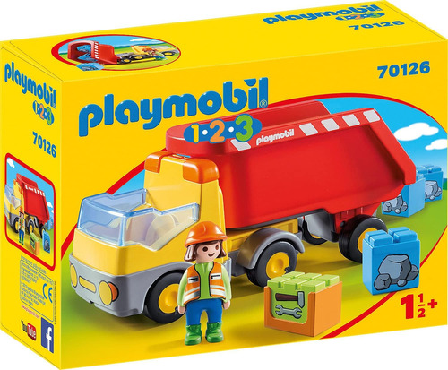 Playmobil 1.2.3 Camión Volquete