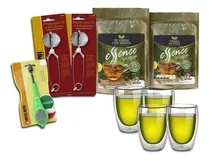 Comprar Canasta 3 Infusores, 2 Tisanas Frutales Y 4 Vasos.