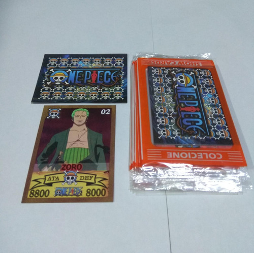 Kit Cards One Piece - 10 Pacotes (40 Cards) - Bater Bafo