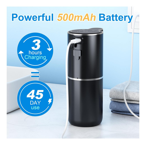Dispensador Automático De Jabón Automático Touchless De 4 De