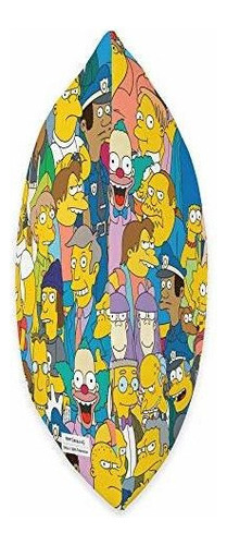 Cojín Con Estampado De Personajes De Los Simpson Springfiel