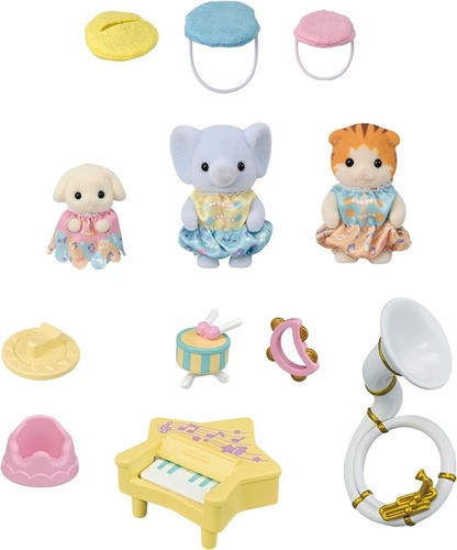 Sylvanian Families Set Banda Musical Ternurines S-78