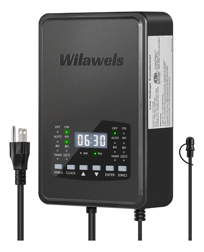 Transformador De Jardín 12/14v Ac 200w 120v Ac A 12/14v Ac