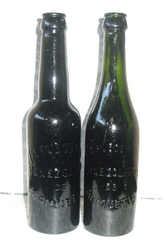 Imagen 3 de 6 de Botellas Maiquetia Tercios Distintos Antiguas De Coleccion