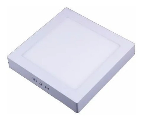 Imagen 4 de 10 de Panel Plafón Led 12w Cuadrado Blanco Frío / Cálido
