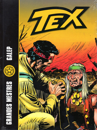 Tex Grandes Mestres Nº 01 - Galep - 356 Páginas Em Português - Editora Mythos - Formato 16 X 21 - Capa Mole - 2024 - Bonellihq Cx324 Fev24