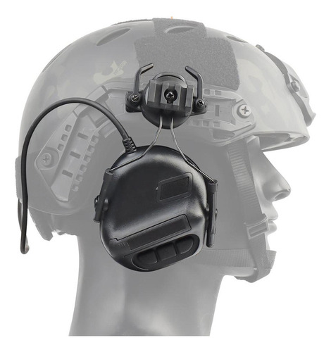 Auriculares Electrónicos Para Disparar Negro Los 9.5x10cm