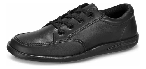 Zapatos Colegiales Bagglia Negro-negro Para Niño Croydon